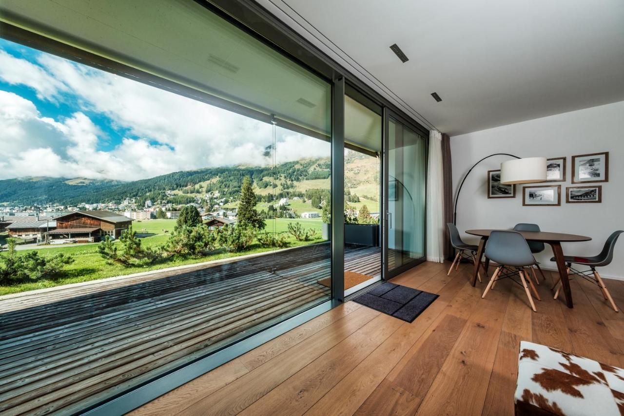 Luxury Panorama Apartment With Alpengold Spa Access Davos Exterior photo
