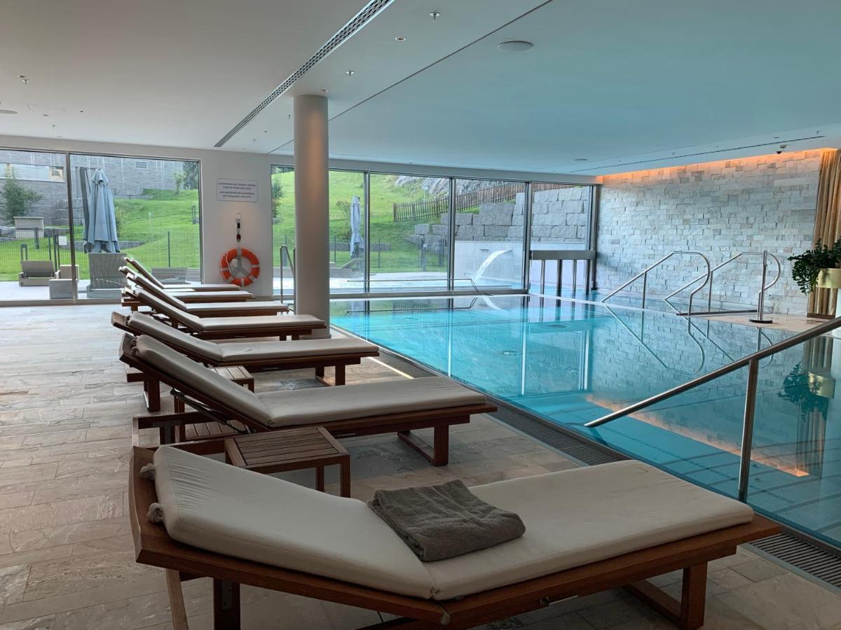Luxury Panorama Apartment With Alpengold Spa Access Davos Exterior photo